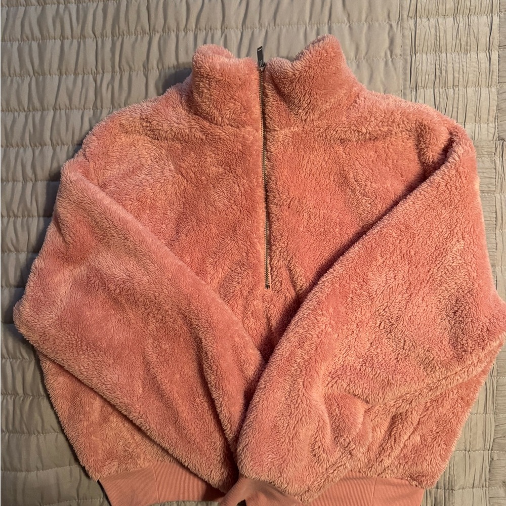 Express Blush Fleece Jacket